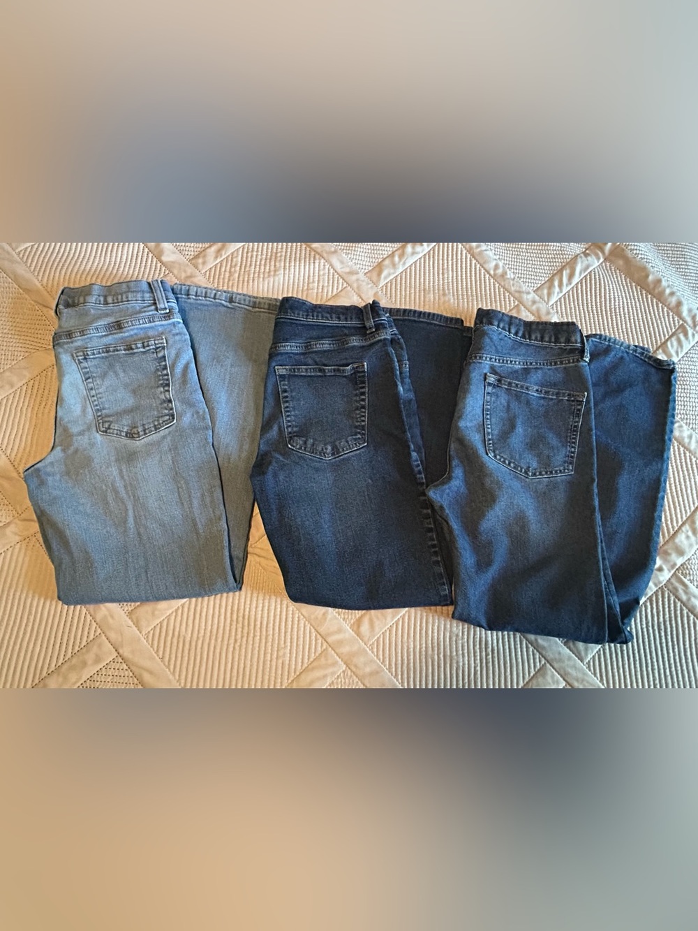 Boys Size 16 Jeans Bundle - 3 Pairs (Sonoma Slim Flexwear & Old Navy Skinny)